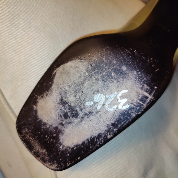 Vintage Prada Square Toe Color block Pumps, Size 39 US 8.5 - Picture 10 of 12